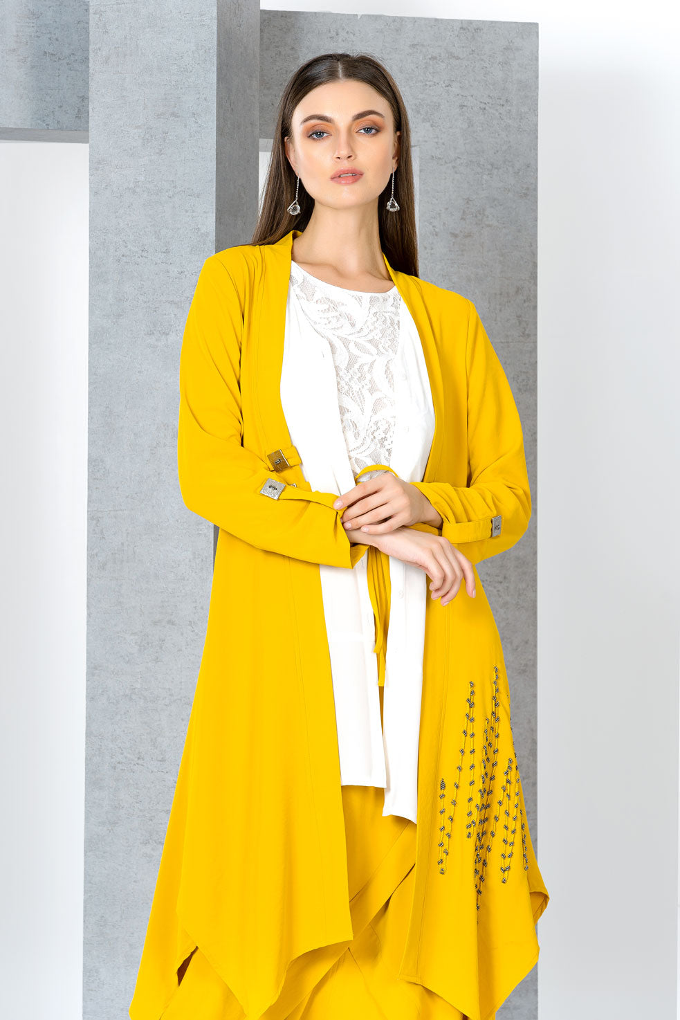 שמלת סרפן חצאית-מכנס עליונית סיגל