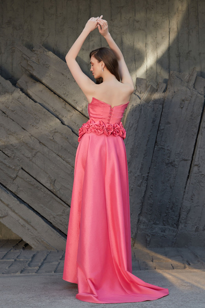 Valentina Charm Embellished Evening Gown